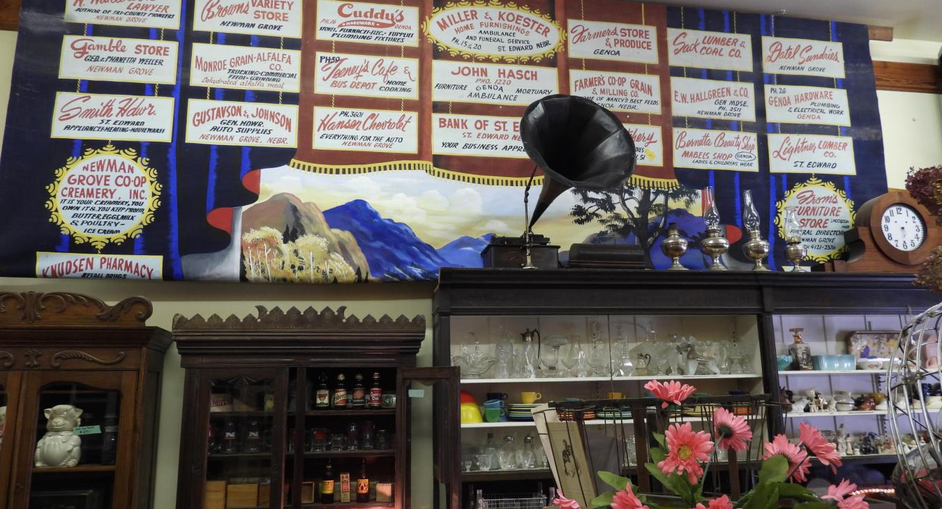 Newman Grove's Cox Brothers Antique's Royalty Nebraska REA Magazine